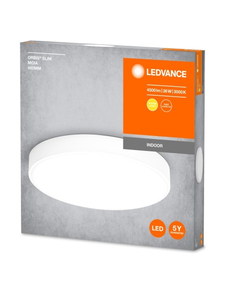 LEDVANCE - 4099854092466 - ORBIS SLIM Moia PLAFONNIER 480mm 36W CHAUD Blanc