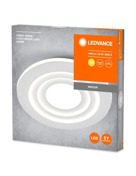 LEDVANCE - 4099854093333 - LDV ORBIS MS Pulse ø505mm 42W 2400lm 3000K Blanc Plafonnier décoratif LEDVANCE