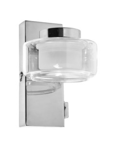 LEDVANCE - 4099854276194 - LDV ORBIS FLAME Chrome 5,5W 350lm Click CCT IP44 Applique SdB LEDVANCE