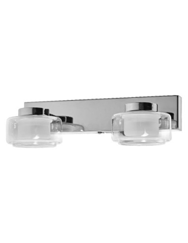 LEDVANCE - 4099854276217 - LDV ORBIS FLAME Duo Chrome 11W 700lm Click CCT IP44 Applique SdB LEDVANCE