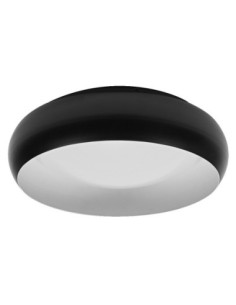 LEDVANCE - 4099854283925 - PLAFONNIER ORBIS LIVIA 300mm 16W blanc chaud CLICK DIM Noir et Blanc