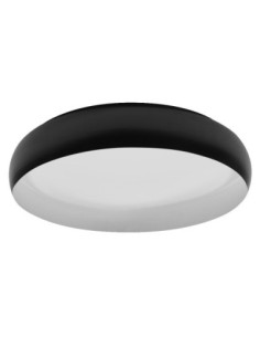 LEDVANCE - 4099854283963 - PLAFONNIER ORBIS LIVIA 520mm 36W blanc chaud CLICK DIM Noir et Blanc