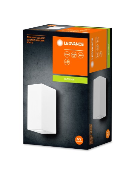 LEDVANCE - 4058075763685 - LDV ENDURA CLASSIC Square UpDown Blanc GU10 IP44 Plafonnier LEDVANCE