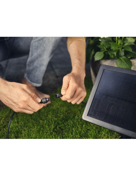 LEDVANCE - 4058075834620 - LDV ENDURA Hybrid panneau photovoltaïque noir avec batterie 6600mAh intégrée