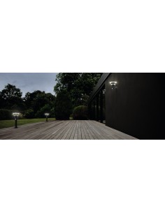 LEDVANCE - 4058075392748 - LDV ENDURA SOLAR DOUBLE CIRCLE 40CM 6W/3000K 400lm IP44 NOIR LEDVANCE BORNE 2