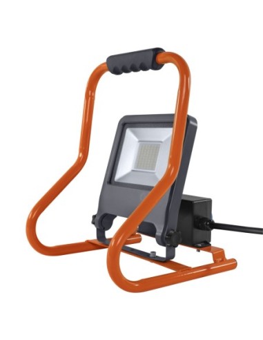 LEDVANCE - 4058075321342 - LDV WORKLIGHT H-Stand 50W/4000K 4500lm IP44 + prises typeF LUM Chantier LEDVANCE