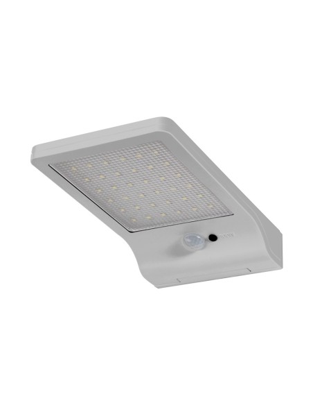 LEDVANCE - 4058075267862 - LDV DoorLED Argent SOLAR 3W/4000K 320lm IP44 Applique Solaire LEDVANCE