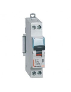 Legrand 406775 – Disjoncteur DNX³ 1P+N 20A courbe C