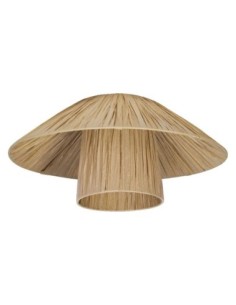 LEDVANCE - 4058075840683 - LDV Plafonnier ø400mm BAMBOO Paper Hut à culot E27 marron - lampe non incluse