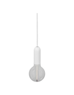 LEDVANCE - 4099854092565 - LDV Suspension PENDULUM ROUND Vintage 1906 Blanc E27 (lampe non fournie)