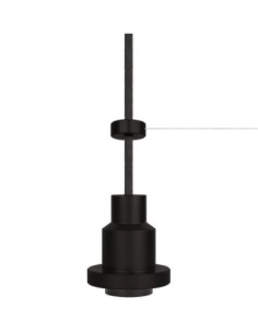 LEDVANCE - 4058075227996 - LDV 1906 PENDULUM Black Pro 3m E27 - Supension filaire avec douille E27 LEDVANCE