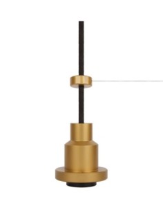 LEDVANCE - 4058075228016 - LDV 1906 PENDULUM Gold Pro 3m E27 - Supension filaire avec douille E27 LEDVANCE