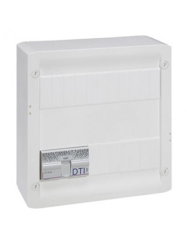 Legrand 093077 - Coffret de communication Full Media coaxial et RJ45 - T4 à T6