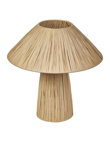 LEDVANCE - 4058075840607 - LDV lum à poser BAMBOO Paper Hut à culot E27 marron - lampe non incluse