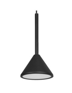 LEDVANCE - 4058075841826 - LDV FUJI Pendant Mono 5W/3000K 180lm - Suspension noire blanc chaud