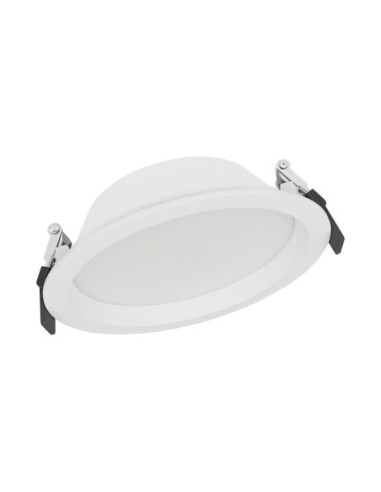 LEDVANCE - 4058075091436 - LDV DL ALU 150 14W/3000K 1190lm 100° IP44 Downlight Ledvance Blanc