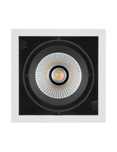 LEDVANCE - 4058075113923 - LDV SPOT MULTI 1X30W/3000K 2700lm 38° Blanc/Noir Spot Cardanique LEDVANCE