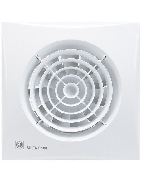 Aérateur Silent 100 CRZ S&P Unelvent 402885 - Temporisé