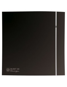 S&P UNELVENT - 403500 - Aérateur Vmc Silent 100 CZ Black Design