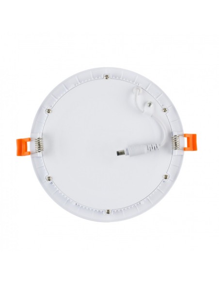 Dalle LED Ronde Extra-Plate 12W Coupe Ø 155 mm
