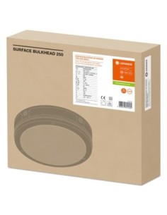 LEDVANCE - 4058075647282 - LDV SF BLKH PFM  250S 10W/4000K 800lm IK10 IP65 Noir Hublot Sensor LEDVANCE 2