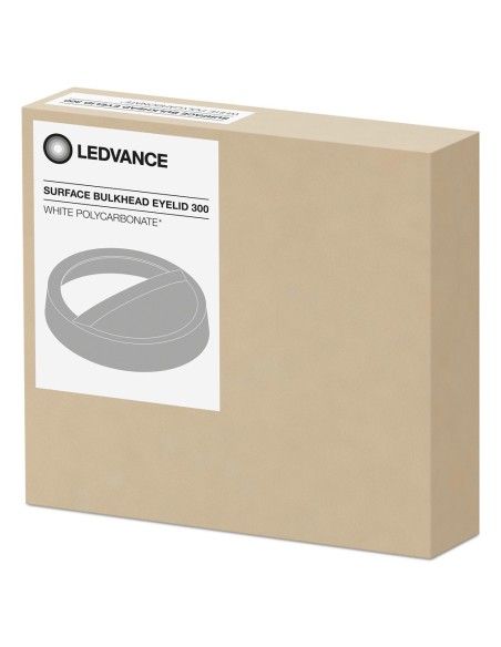 LEDVANCE - 4058075375529 - LDV SF BLKH PFM CASQUETTE 300 IK10 Blanc Hublot LEDVANCE