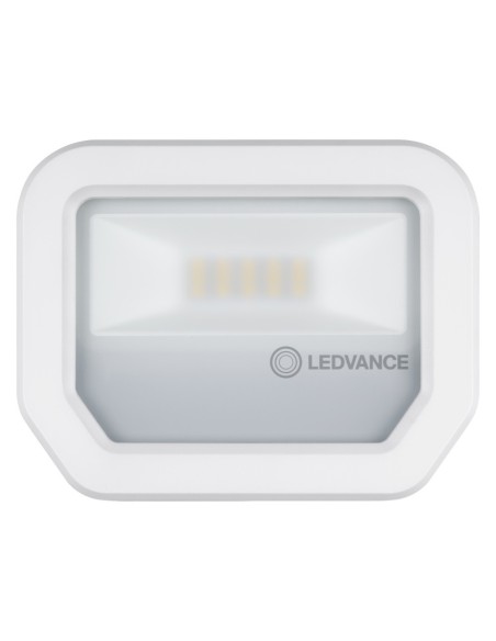 LEDVANCE - 4058075420861 - LDV FL PFM SYM100 10W/3000K 1100lm IP65 IK07 100° Blanc Projecteur LEDVANCE