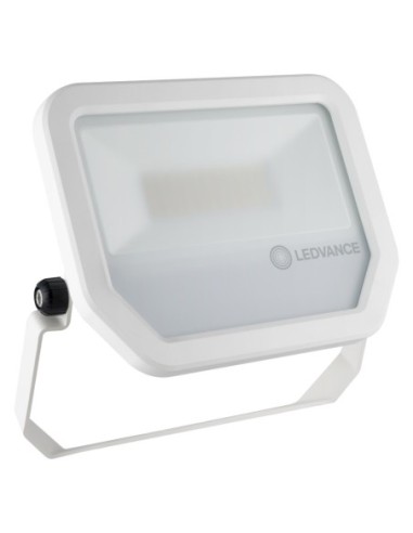 LEDVANCE - 4058075421110 - LDV FL PFM SYM100 30W/3000K 3300lm IP65 IK07 100° Blanc Projecteur LEDVANCE