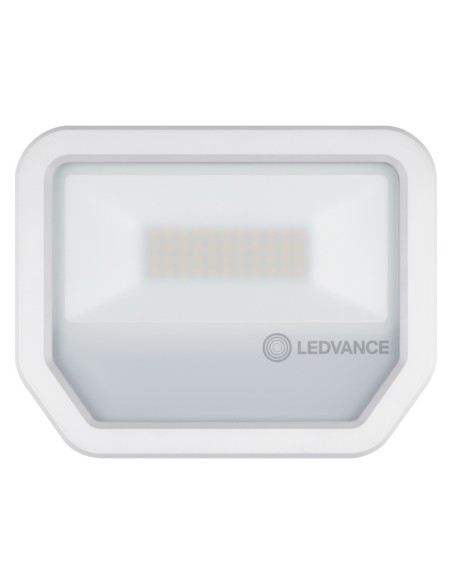 LEDVANCE - 4058075421110 - LDV FL PFM SYM100 30W/3000K 3300lm IP65 IK07 100° Blanc Projecteur LEDVANCE