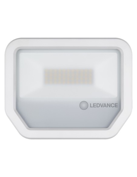 LEDVANCE - 4058075421240 - LDV FL PFM SYM100 50W/3000K 5500lm IP65 IK07 100° Blanc Projecteur LEDVANCE