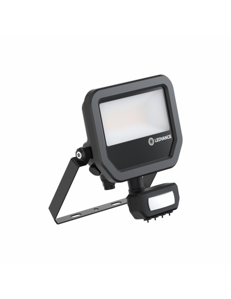 LEDVANCE - 4099854309489 - LDV FL20 PIR ML 11/17W 3000K 1465/2200lm Sym100 IP66 Noir projecteur Multi Lumen