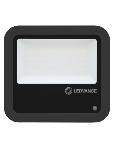 LEDVANCE - 4058075461093 - LDV FL PFM SYM100 SL 65W/4000K 8000lm IP65 100° Noir PROJ SensLight LEDVANCE