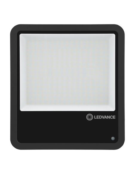 LEDVANCE - 4058075461208 - LDV FL PFM SYM100 SL 200W/4000K 25000lm IP65 100° Noir PROJ SensLight LEDVANCE