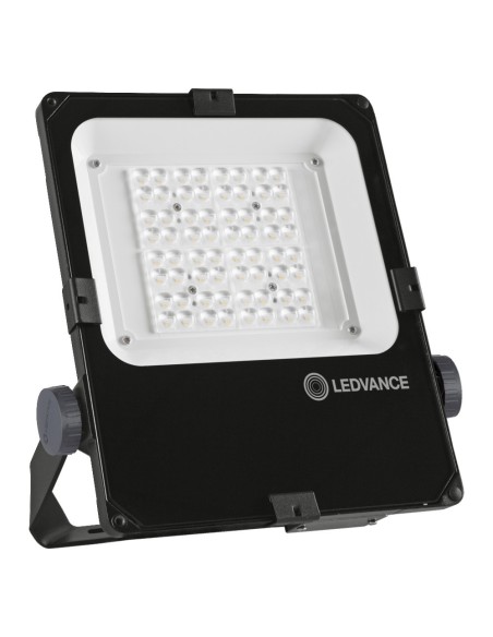 LEDVANCE - 4058075353299 - LDV FL PFM ASYM 55x110 50W/3000K 5800lm IP66 NOIR Projecteur LEDVANCE