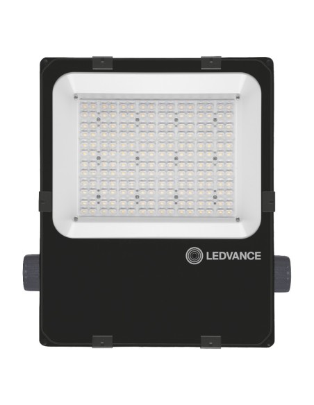 LEDVANCE - 4058075353534 - LDV FL PFM ASYM 55x110 150W/3000K 18400lm IP66 NOIR Projecteur LEDVANCE