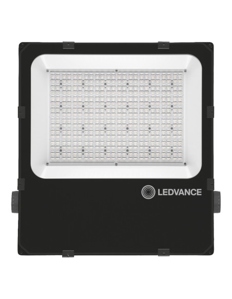 LEDVANCE - 4058075353572 - LDV FL PFM ASYM 55x110 290W/3000K 35600lm IP66 NOIR Projecteur LEDVANCE