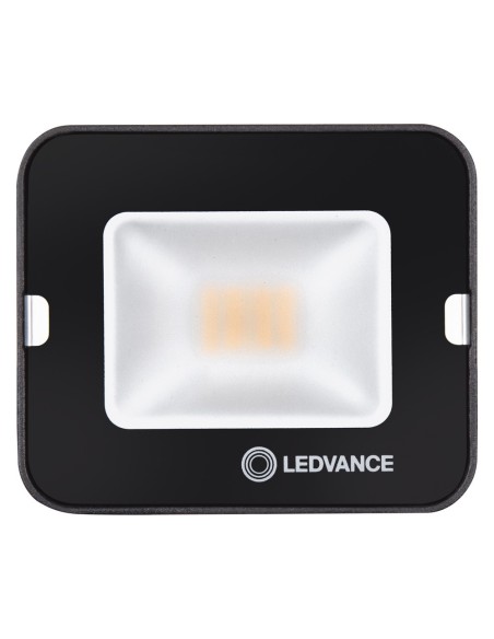 LEDVANCE - 4058075574557 - LDV FL COMP SYM100 10W/3000K 900lm IP65 Noir Projecteur LEDVANCE