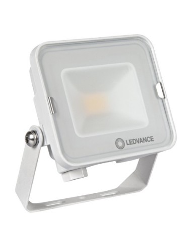 LEDVANCE - 4058075574571 - LDV FL COMP SYM100 10W/3000K 900lm IP65 Blanc Projecteur LEDVANCE