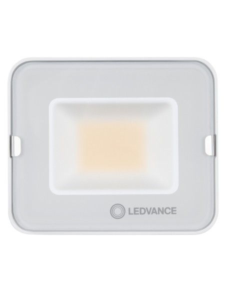 LEDVANCE - 4058075574755 - LDV FL COMP SYM100 20W/3000K 1800lm IP65 Blanc Projecteur LEDVANCE