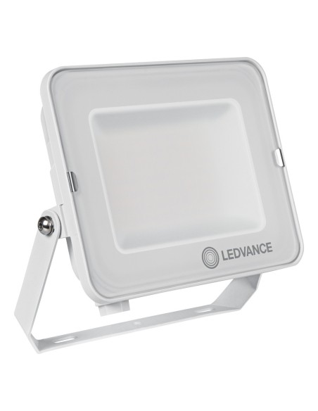 LEDVANCE - 4058075574878 - LDV FL COMP SYM100 50W/3000K 4500lm IP65 Blanc Projecteur LEDVANCE