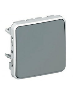 Legrand - 069511 - Interrupteur ou va-et-vient étanche Plexo composable IP55 10AX 250V - gris