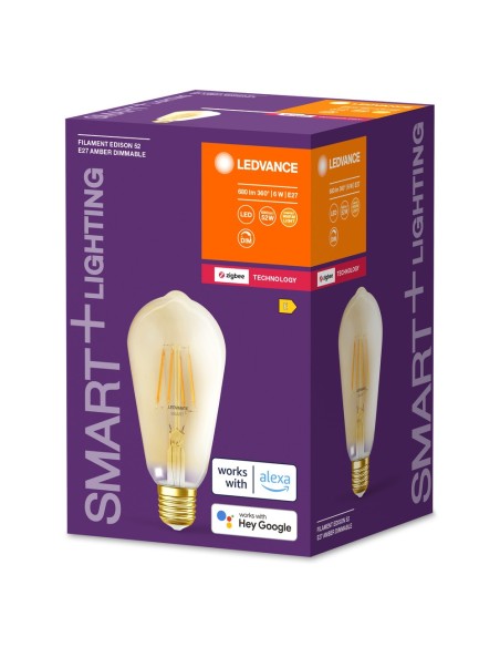 LEDVANCE - 4058075729223 - LEDVANCE Smart+ ZB EDISON 52 FIL 6W