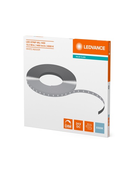 LEDVANCE - 4058075597457 - RUBAN LED VALUE 1400lm/m 6500K IRC80 Rouleau de 50 mètres