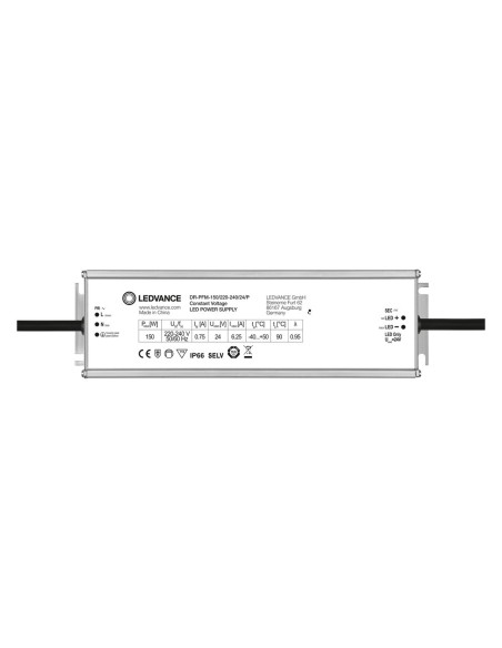 LEDVANCE - 4058075239975 - DRIVER LED PERFORMANCE TENSION Constante 24 V 150 W IP66 