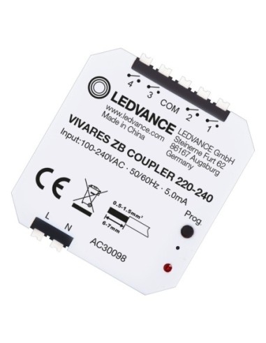 LEDVANCE - 4058075463806 - VIVARES ZB COUPLER LEDVANCE Zigbee Coupleur de bouton poussoir