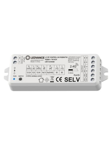 LEDVANCE - 4058075435834 - CONTROLEUR RGBW / TW Multicanal 12-24V 2.4GHz