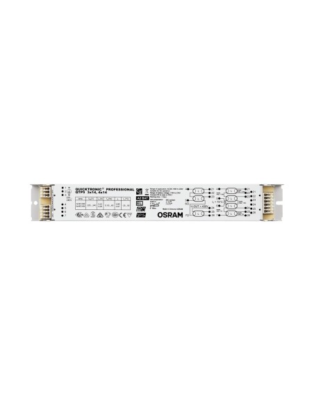 OSRAM - 4008321484598 - QTP5 3X14,4X14 G2 OSRAM Ballast électronique pour tubes T5 