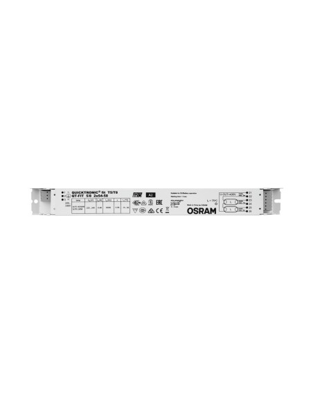 OSRAM - 4008321873842 - QT-FIT 5/8 2X54-58/220-240 OSRAM Ballast électronique pour tubes T5/T8 