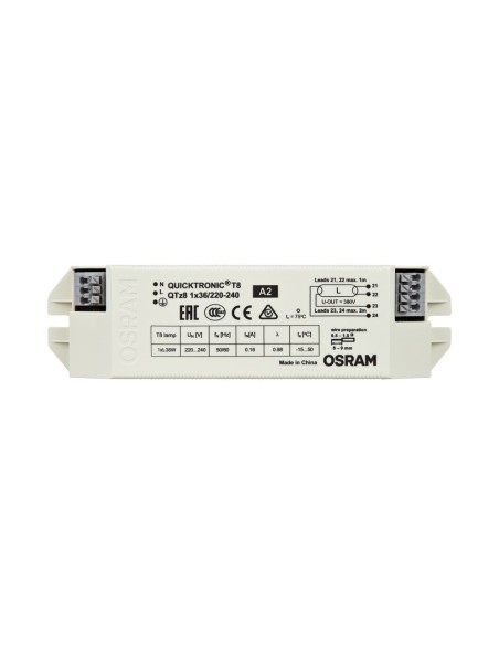 OSRAM - 4008321863287 - EZP8 1X36/220-240 OSRAM Ballast électronique pour tubes T8 