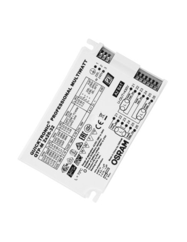 OSRAM - 4008321329158 - QT-M 2X26-32/230-240 S OSRAM Ballast électronique pour lampes CFL 